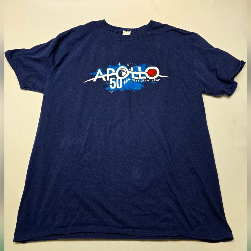 NASA Apollo 50 Next Giant Leap Tshirt